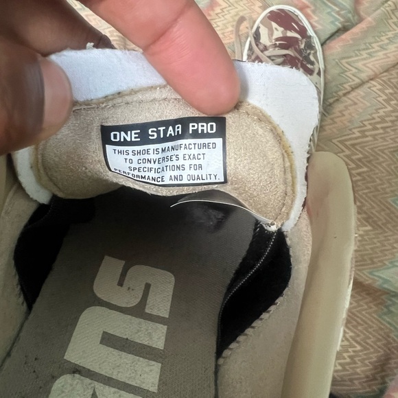Converse One Star Pro Ox Low Top Brushstroke Camo Mens Size 9 Mens A03679c Used - Picture 7 of 11